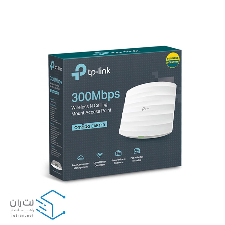 مشخصات اکسس پوینت بی سیم تی‌ پی لینک مدل EAP110